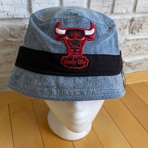 New Era NBA Chicago Bulls HWC 90s Denim Bucket Hat
